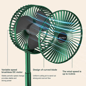 Ventilateur Télescopique Pliable - AuBigDeal™
