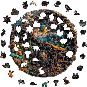 Puzzle 3D Yin Yang De 150 Pièces - LeBigDeal™