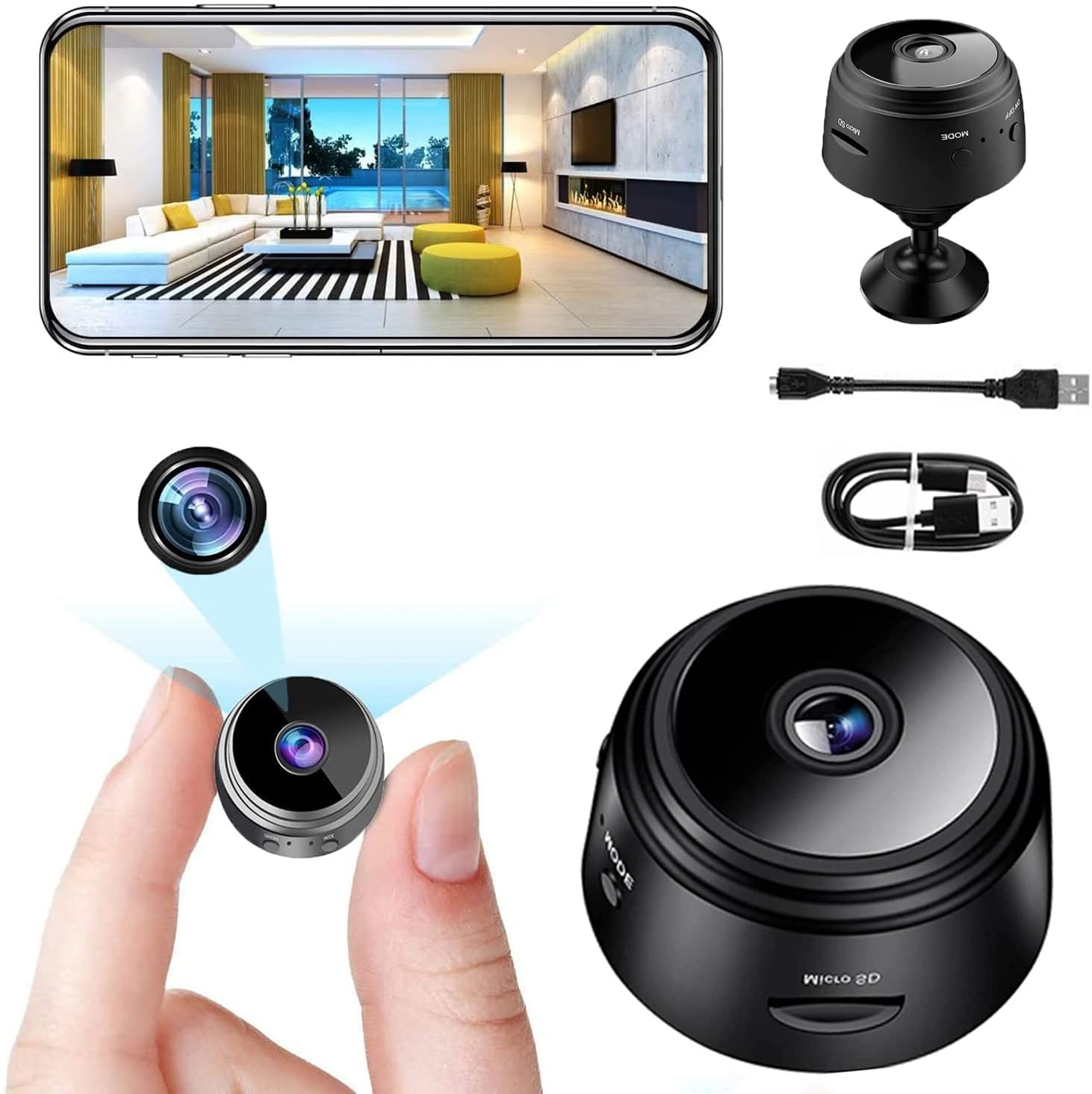 Mini caméra magnétique Wifi HD 1080p - AuBigDeal™