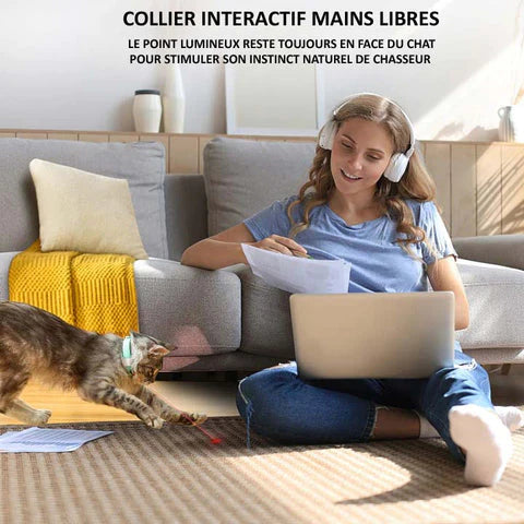 Collier Laser Intelligent Pour Chat - LeBigDeal™